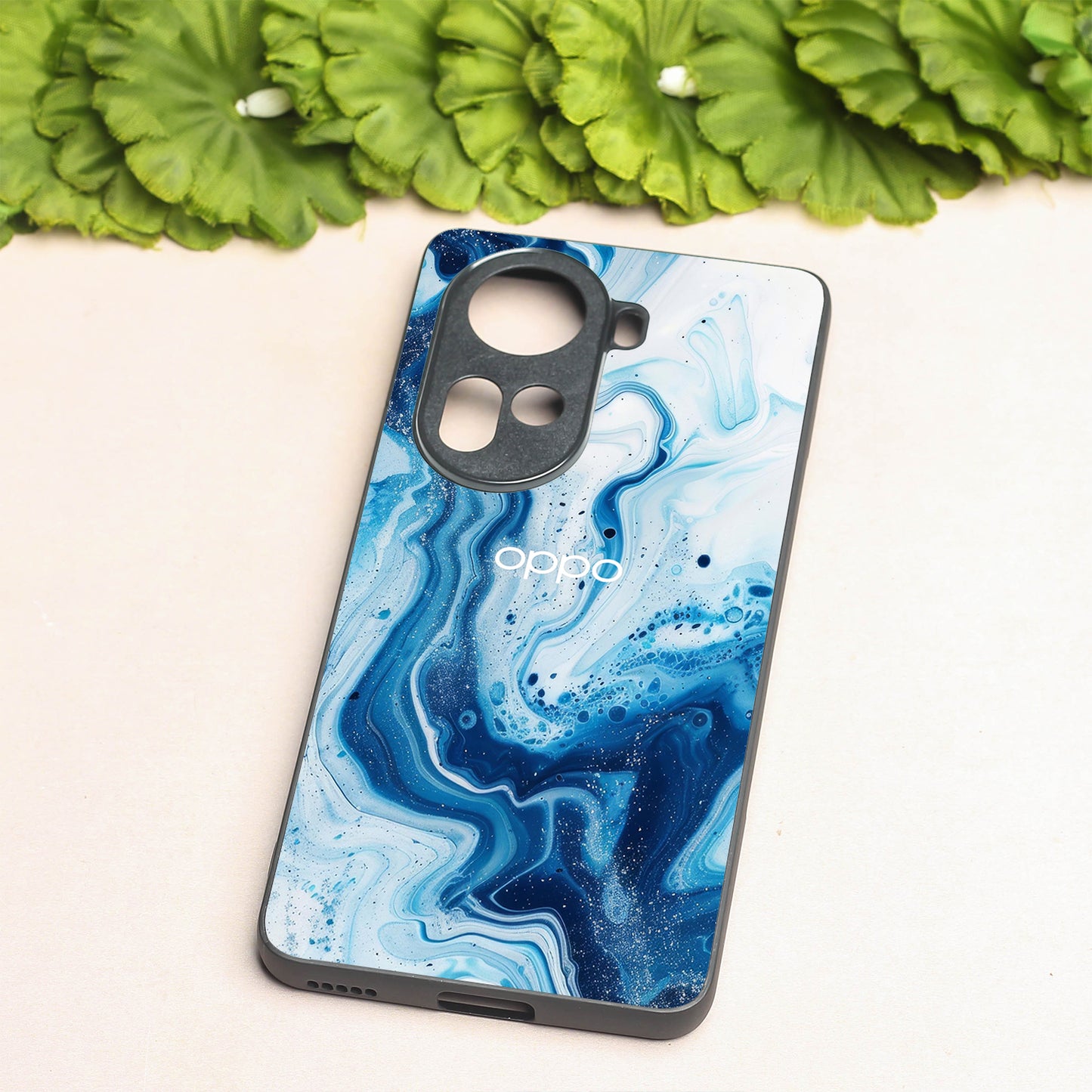 Neptune Swirl metal back case for Oppo Reno 11