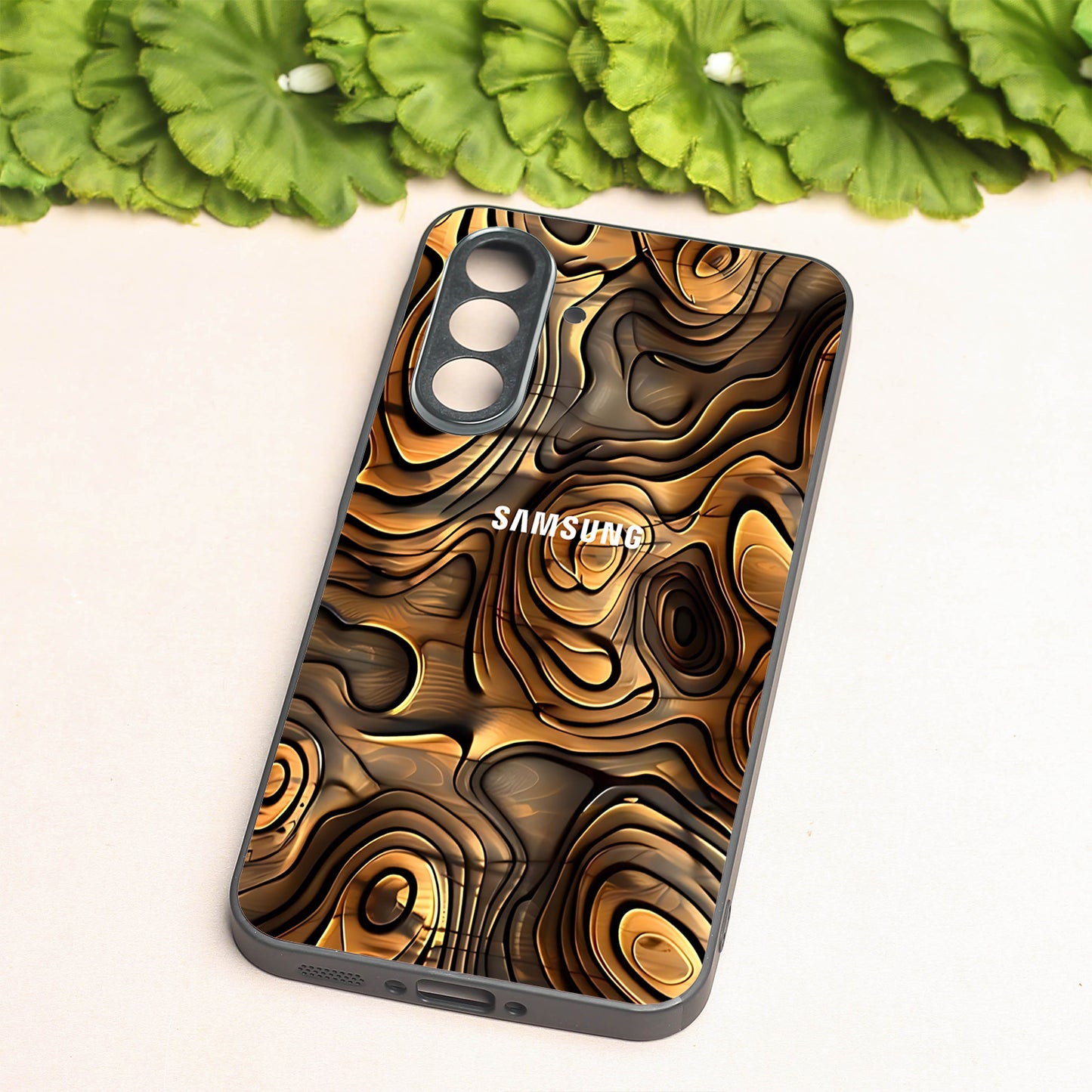 Rust Mirage metal back case for Samsung A56
