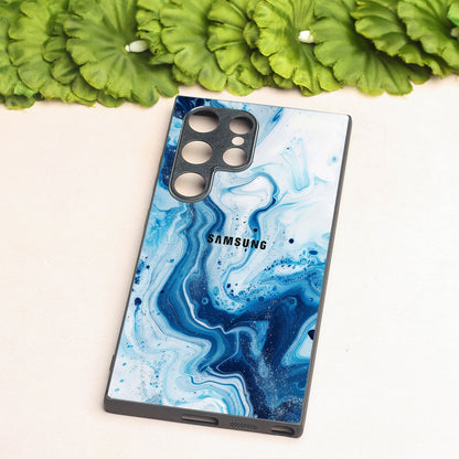 Neptune Swirl metal back case for Samsung S24 Plus