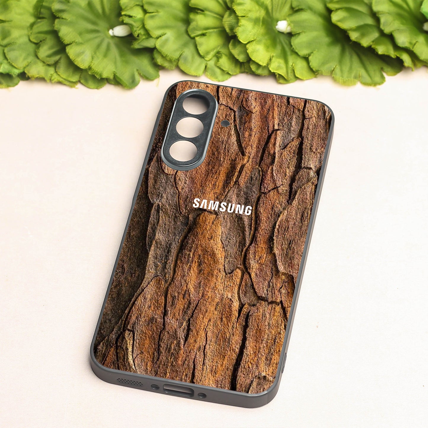 Wavy Grain metal back case for Samsung A56