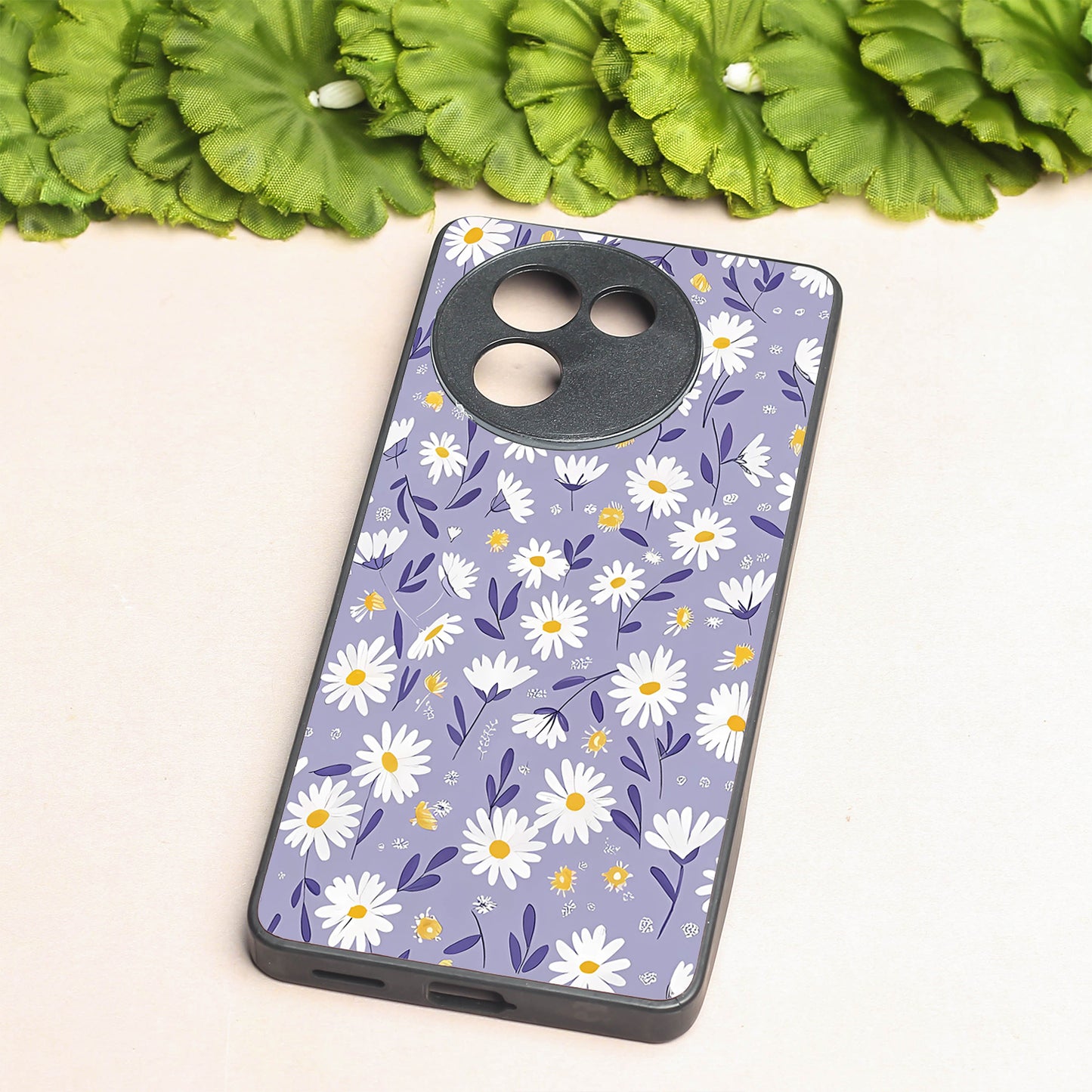 Lavender Daisies metal back case for Vivo T3X