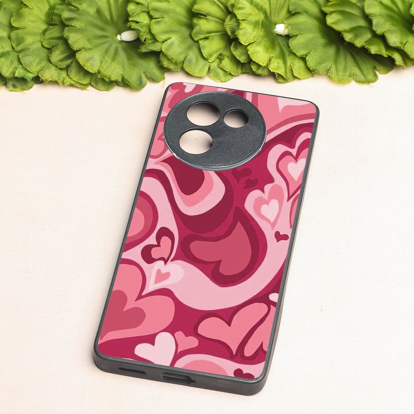 Valentine Wave metal back case for Vivo Y58
