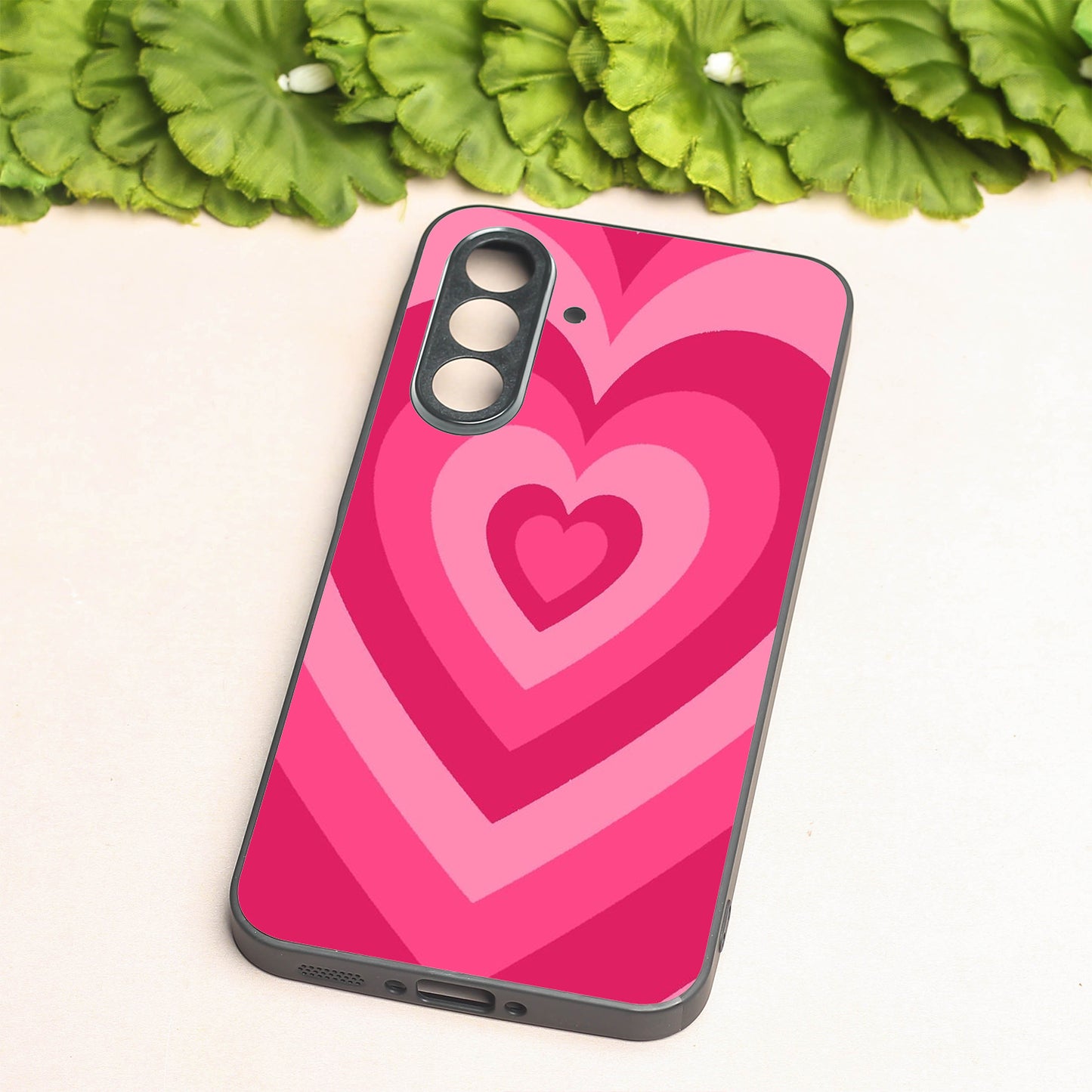 Retro Love metal back case for Samsung A56