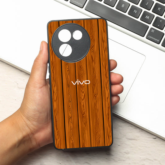 WoodCraft Touch metal back case for Vivo V30e