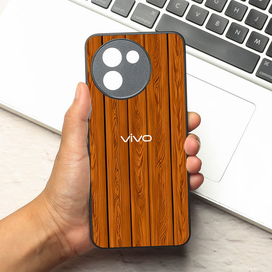 WoodCraft Touch metal back case for Vivo Y200i