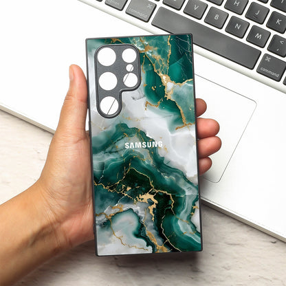 Auric Glaze metal back case for Samsung S24 Plus