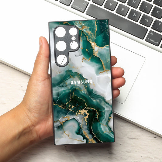 Auric Glaze metal back case for Samsung S24 Plus