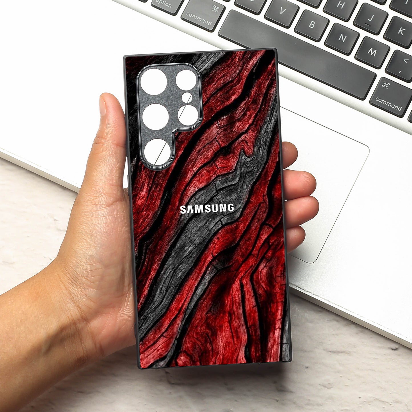 Volcano Core metal back case for Samsung S24 Plus