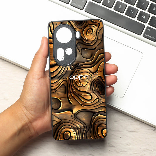 Rust Mirage metal back case for Oppo Reno 11
