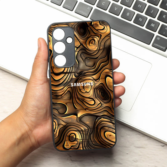 Rust Mirage metal back case for Samsung A35