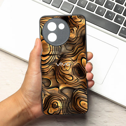 Rust Mirage metal back case for Vivo Y200i