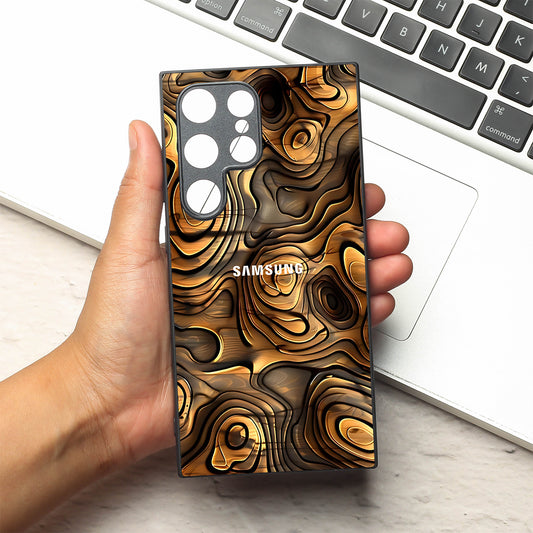 Rust Mirage metal back case for Samsung S24 Plus