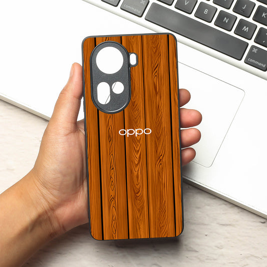 WoodCraft Touch metal back case for Oppo Reno 11
