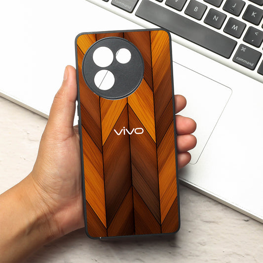 V-Wood Luxe metal back case for Vivo V30e