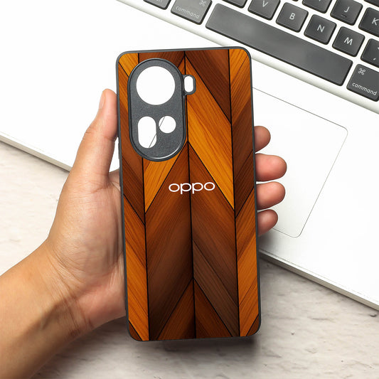 V-Wood Luxe metal back case for Oppo Reno 11