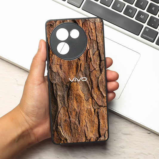 Wavy Grain metal back case for Vivo V30e