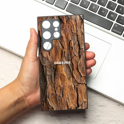 Wavy Grain metal back case for Samsung S24 Plus