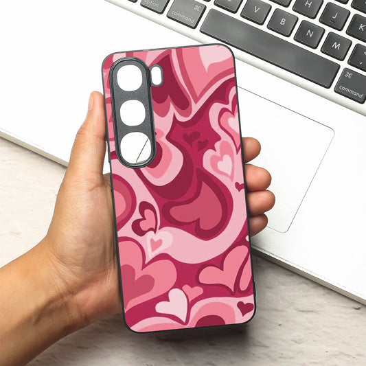 Valentine Wave metal back case for Vivo Y300