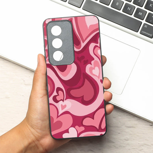 Valentine Wave metal back case for Oppo A3 Pro 5g
