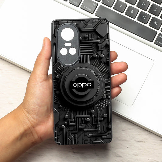 Core Reactor metal back case for Oppo Reno 10