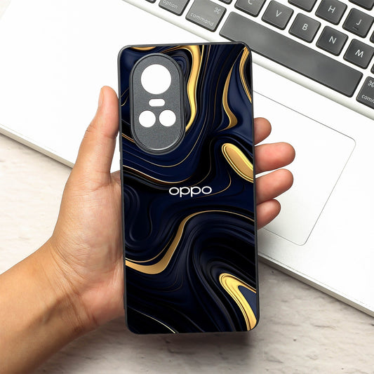 Noir Gold metal back case for Oppo Reno 10 Pro