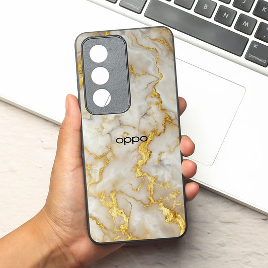Gold Vein Glory metal back case for Oppo K12X