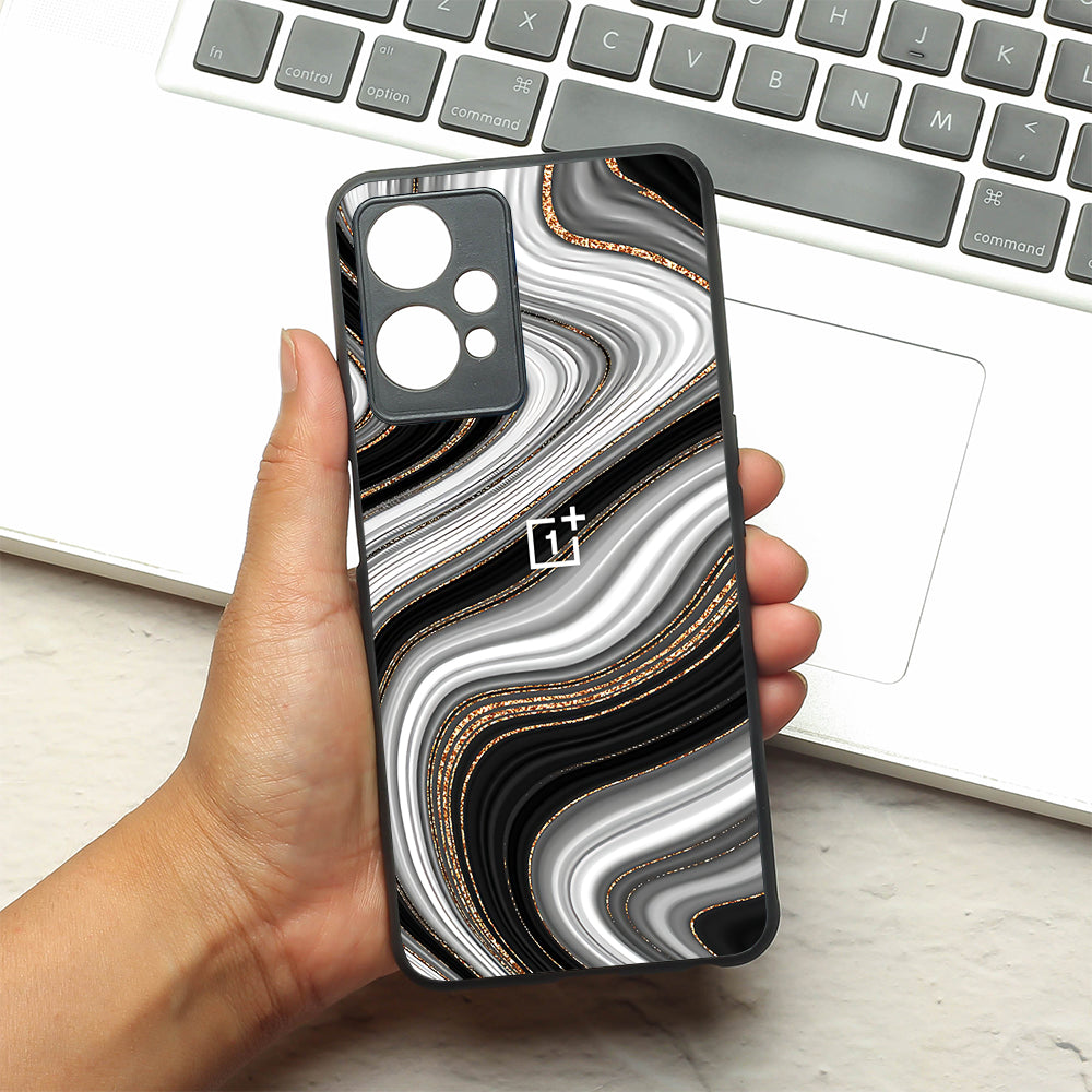 Galaxy Veins metal back case for OnePlus Nord CE 2 Lite