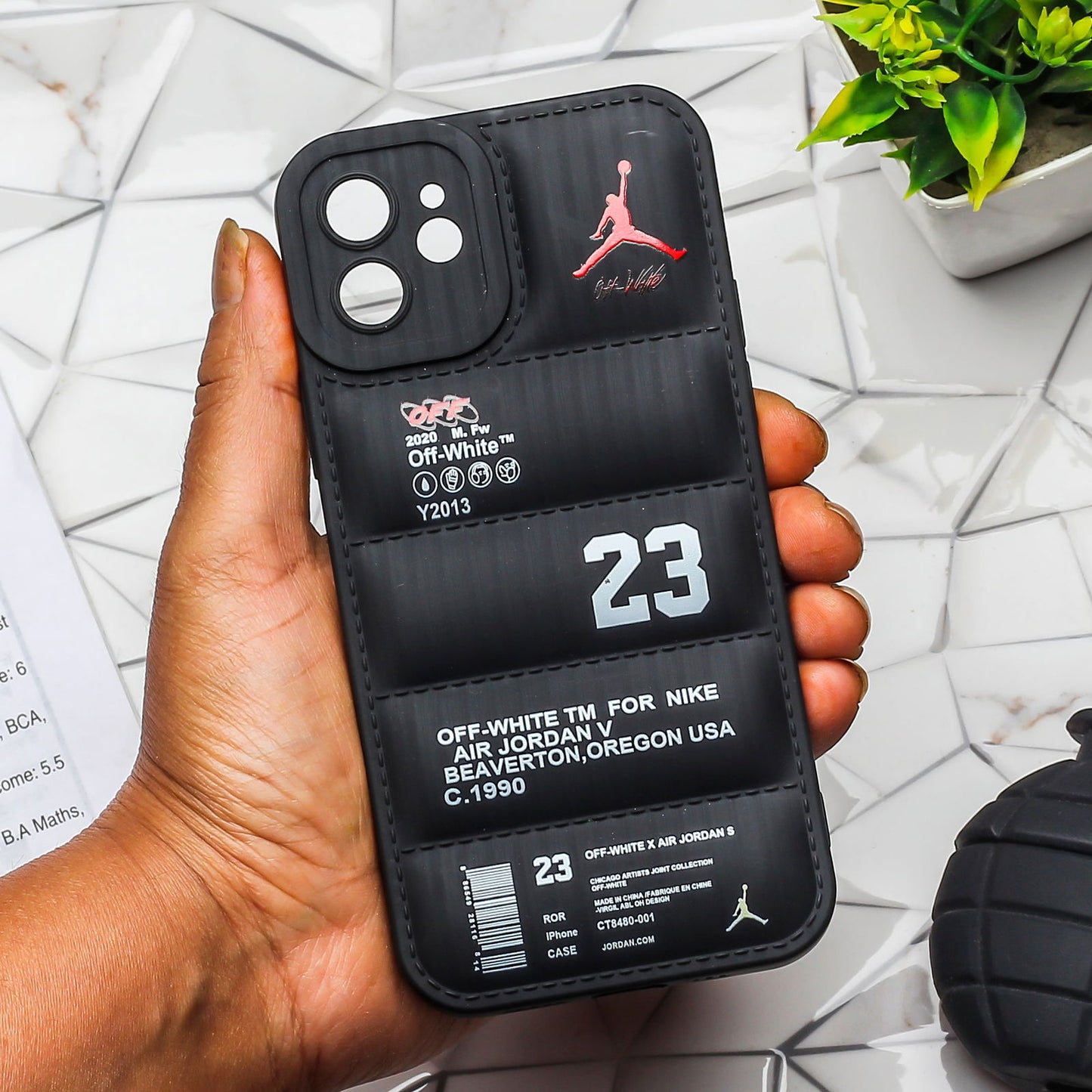JORDAN (23) PUFF silicone case for Apple Iphone 11 - Kemarco