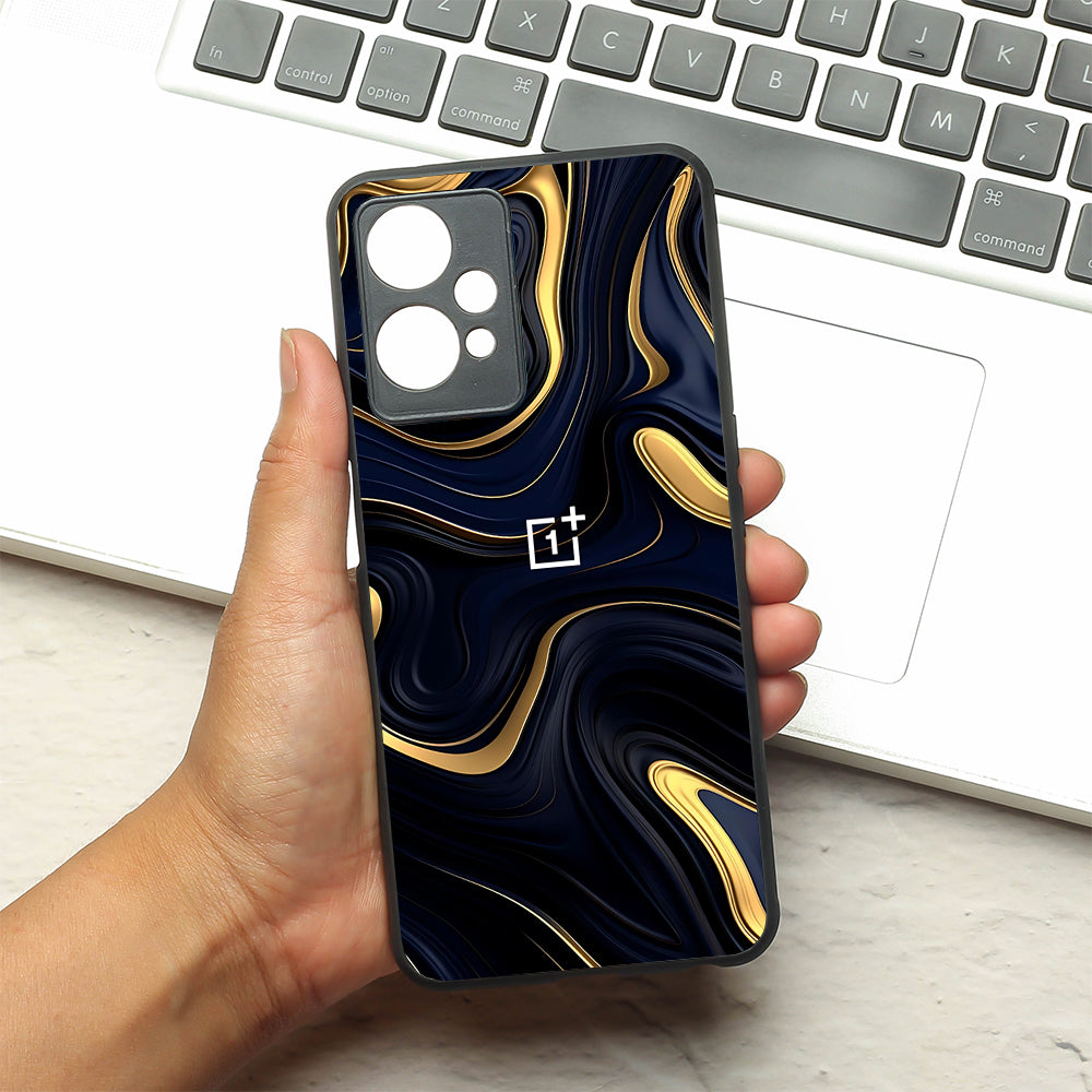 Noir Gold metal back case for OnePlus Nord CE 2 Lite