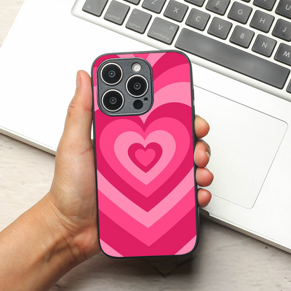 Retro Love metal back case for Apple Iphone 13 Pro Max