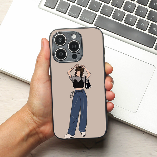 Urban Vibe metal back case for Apple Iphone 16 Pro Max