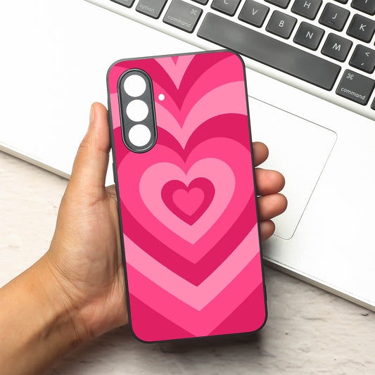 Retro Love metal back case for Samsung A56