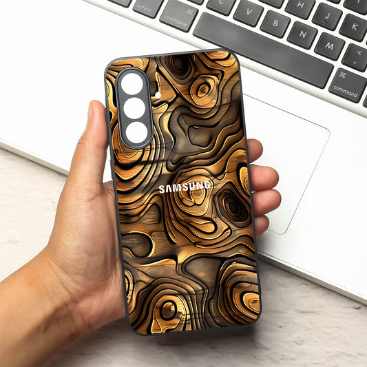 Rust Mirage metal back case for Samsung A56