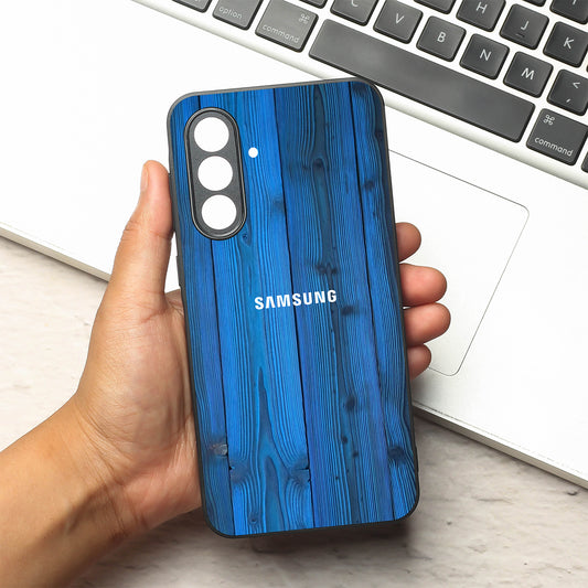 Indigo Planks metal back case for Samsung A56