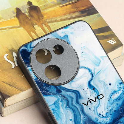 Neptune Swirl metal back case for Vivo Y58