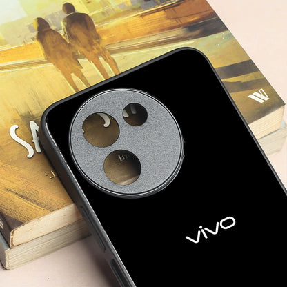 Black metal back case for Vivo Y58