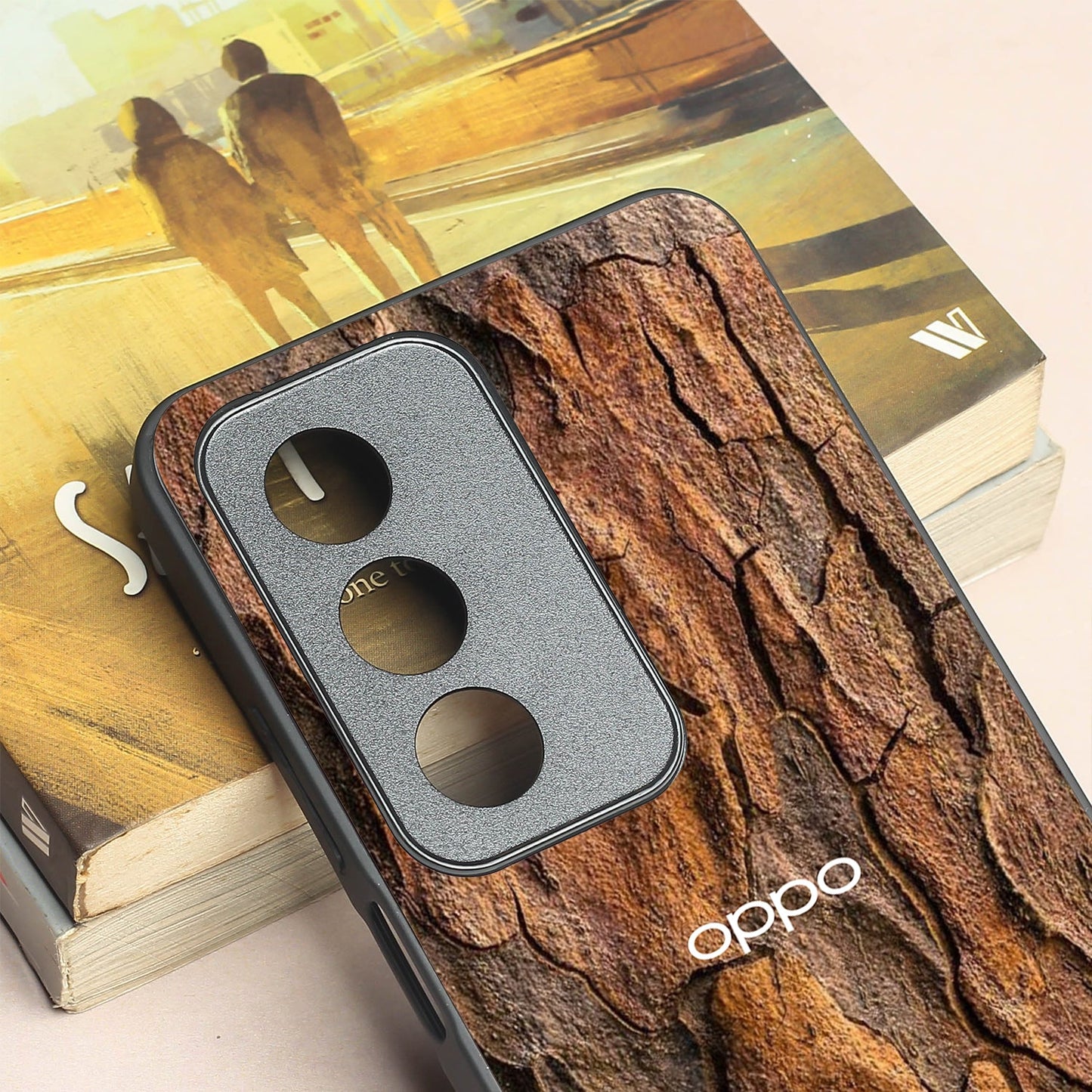 Wavy Grain metal back case for Oppo A3 Pro 5g