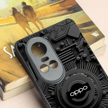 Core Reactor metal back case for Oppo Reno 10 Pro