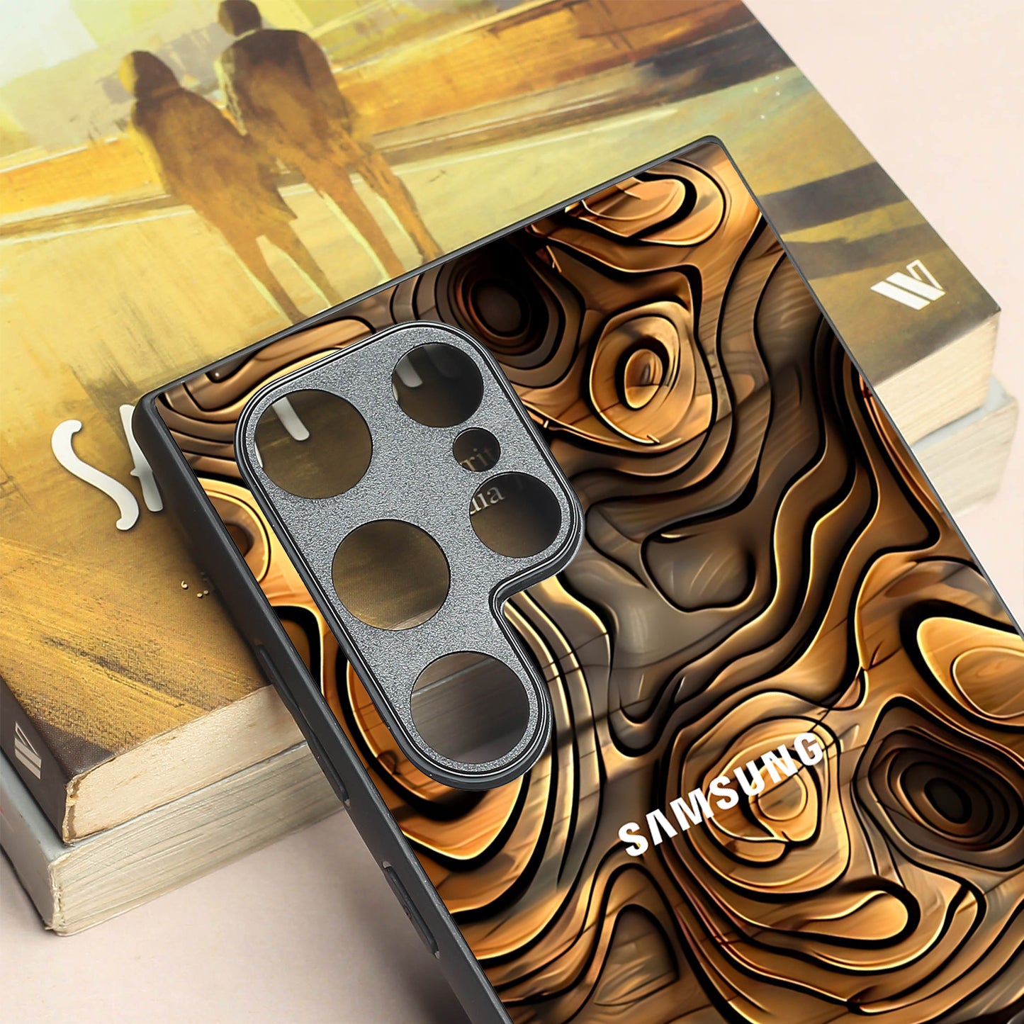 Rust Mirage metal back case for Samsung S24 Plus