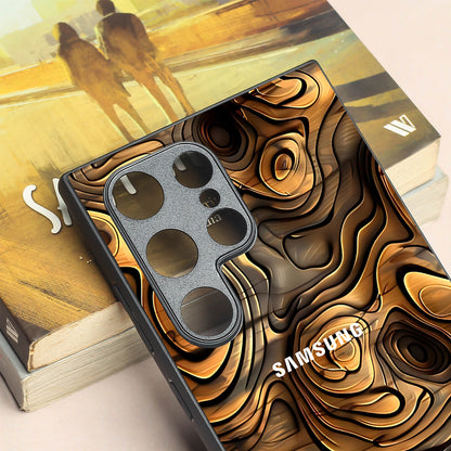 Rust Mirage metal back case for Samsung S24 Plus