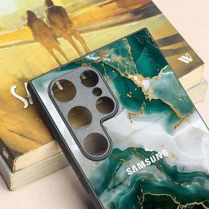 Auric Glaze metal back case for Samsung S24 Plus