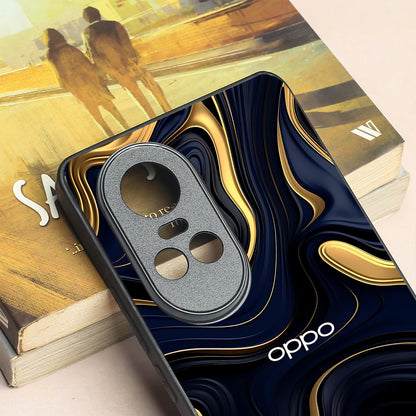Noir Gold metal back case for Oppo Reno 10