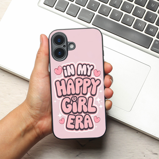 Happy Girl Era metal back case for Apple Iphone 16