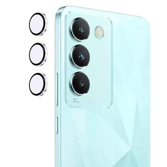 silver  Metallic camera ring lens guard for Vivo T3